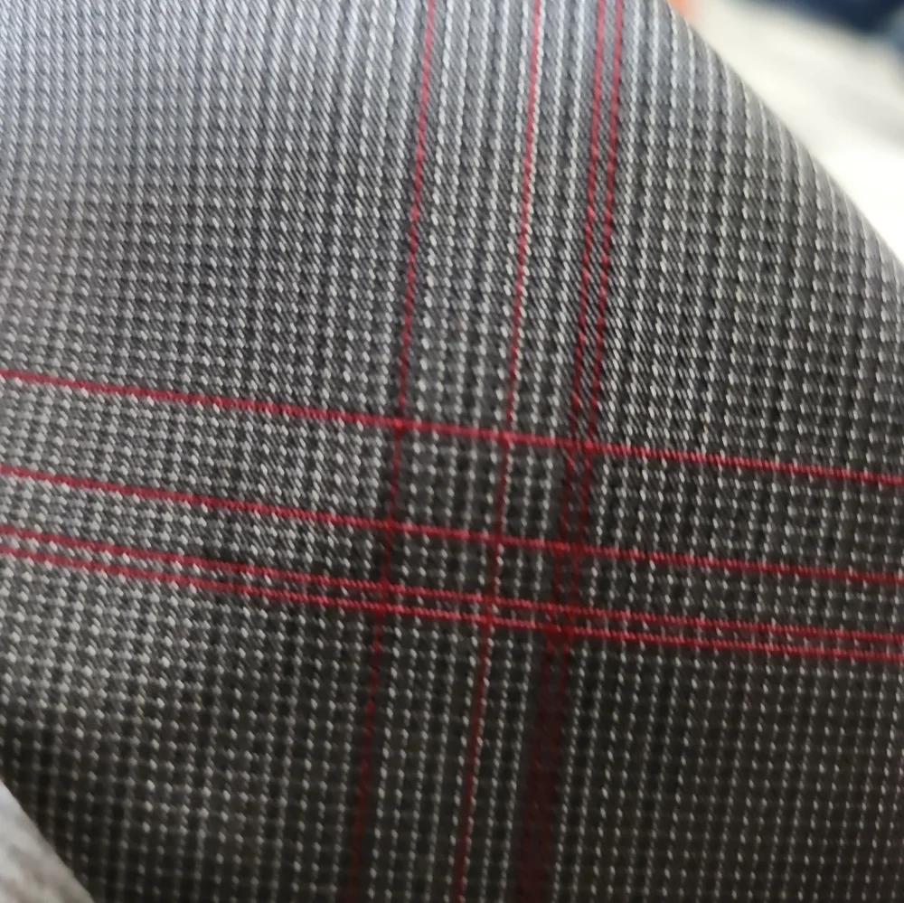 Calvin Klein Gray Polyester Silk Neck Tie‎